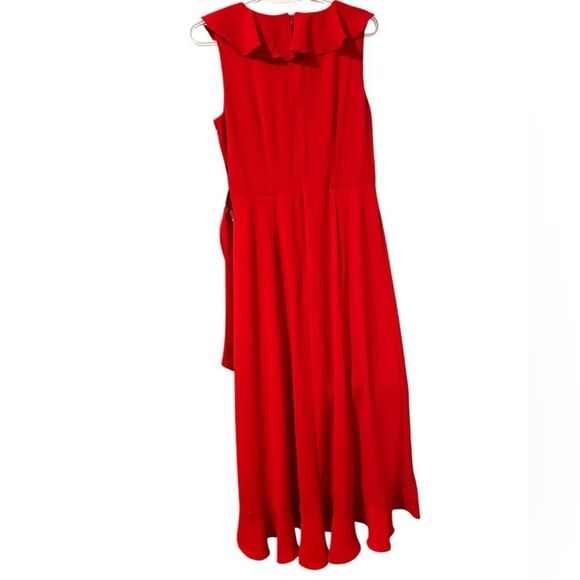 London Times Flowy Ruffle Maxi Dress - Picture 3 of 7